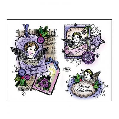 Viva Decor Clear Stamps - Weihnachtsengel